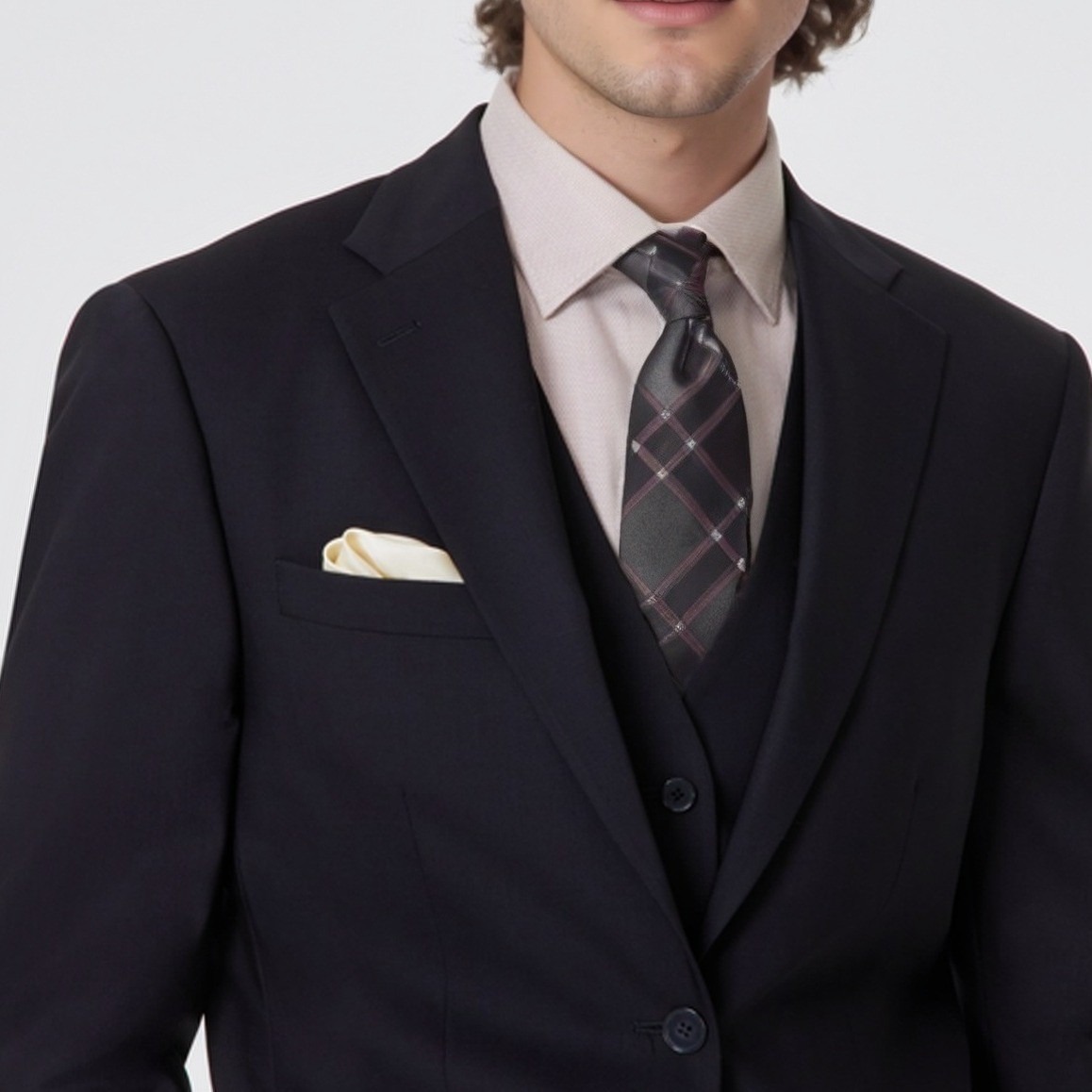 Calvin Klein Sport Coat Maxwell Men 38r Black Wool Blend Quiet Luxury Office Nwt